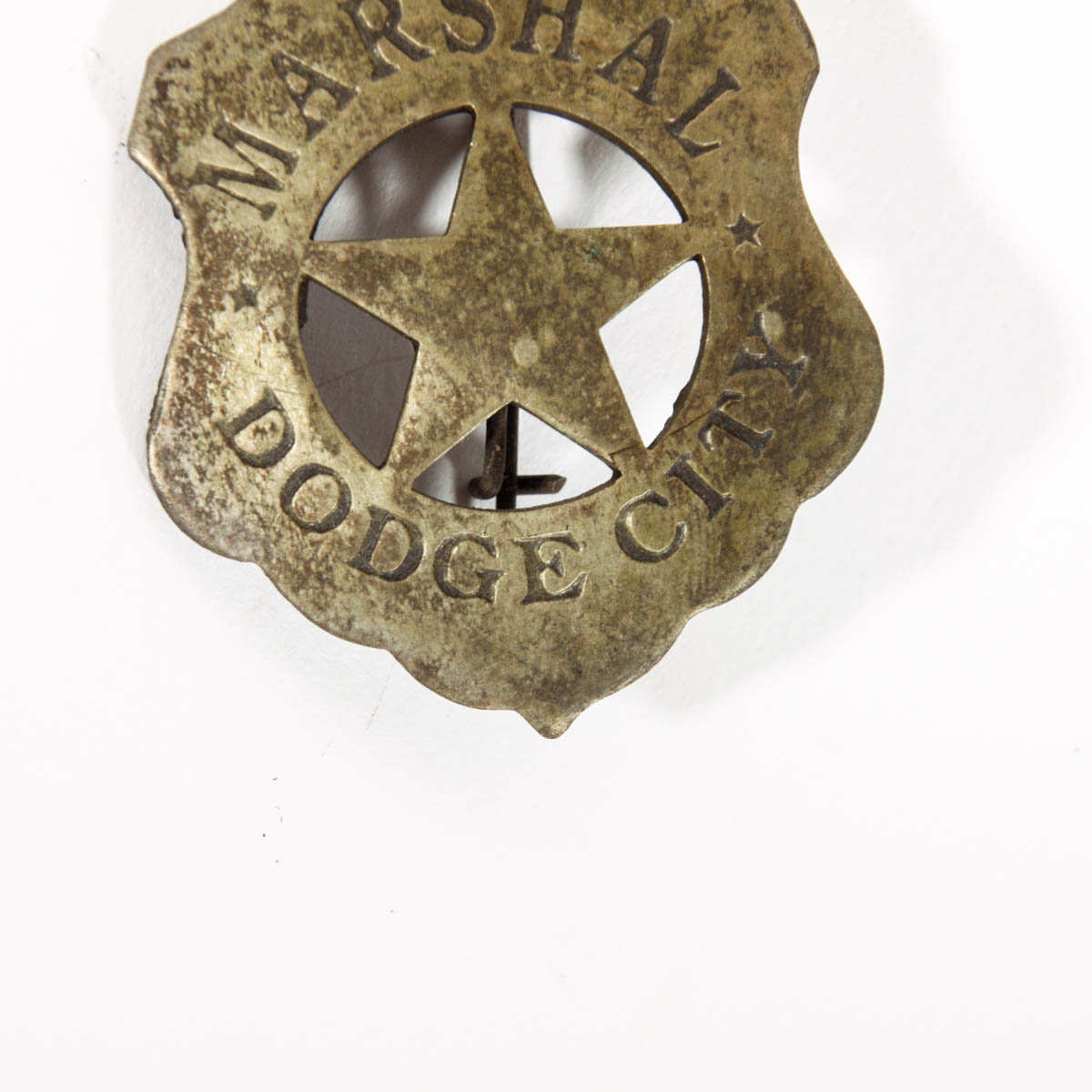 Authentic Vintage Dodge City Marshal Badge