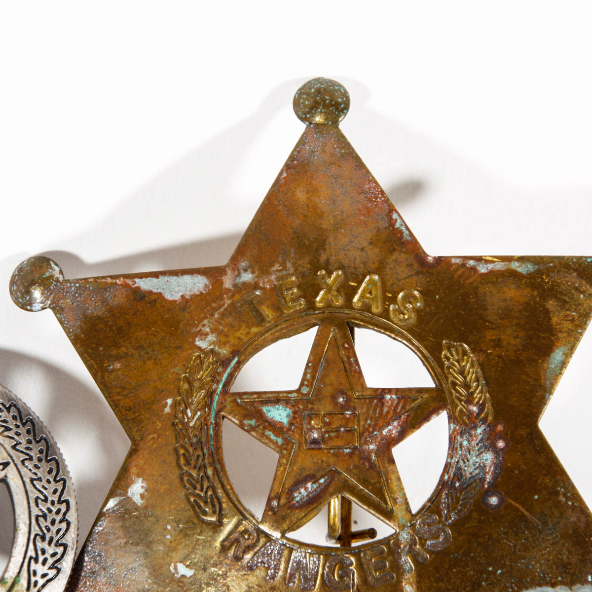 Collection of Vintage Texas Ranger Badges