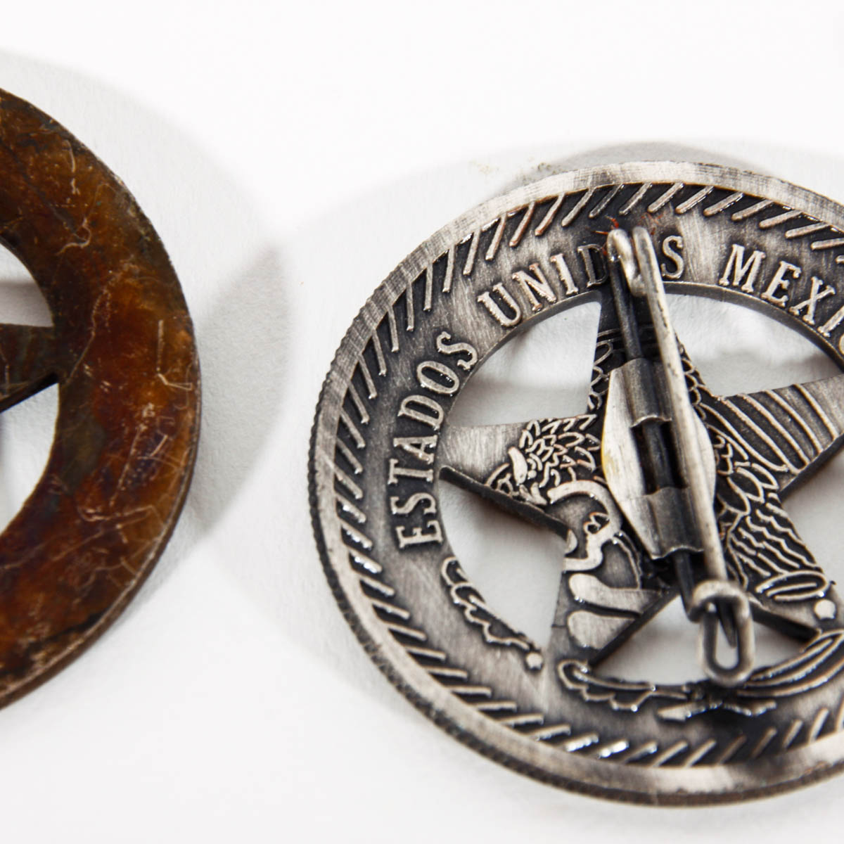 Collection of Vintage Texas Ranger Badges