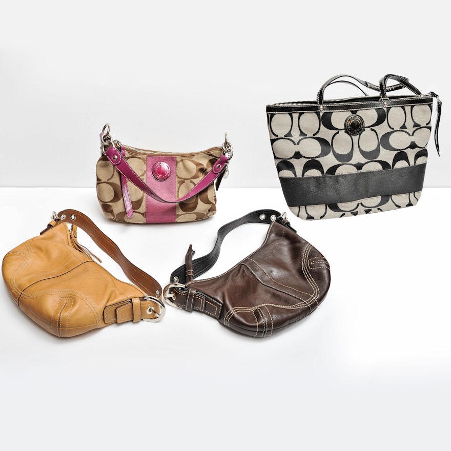 Four Coach Handbags