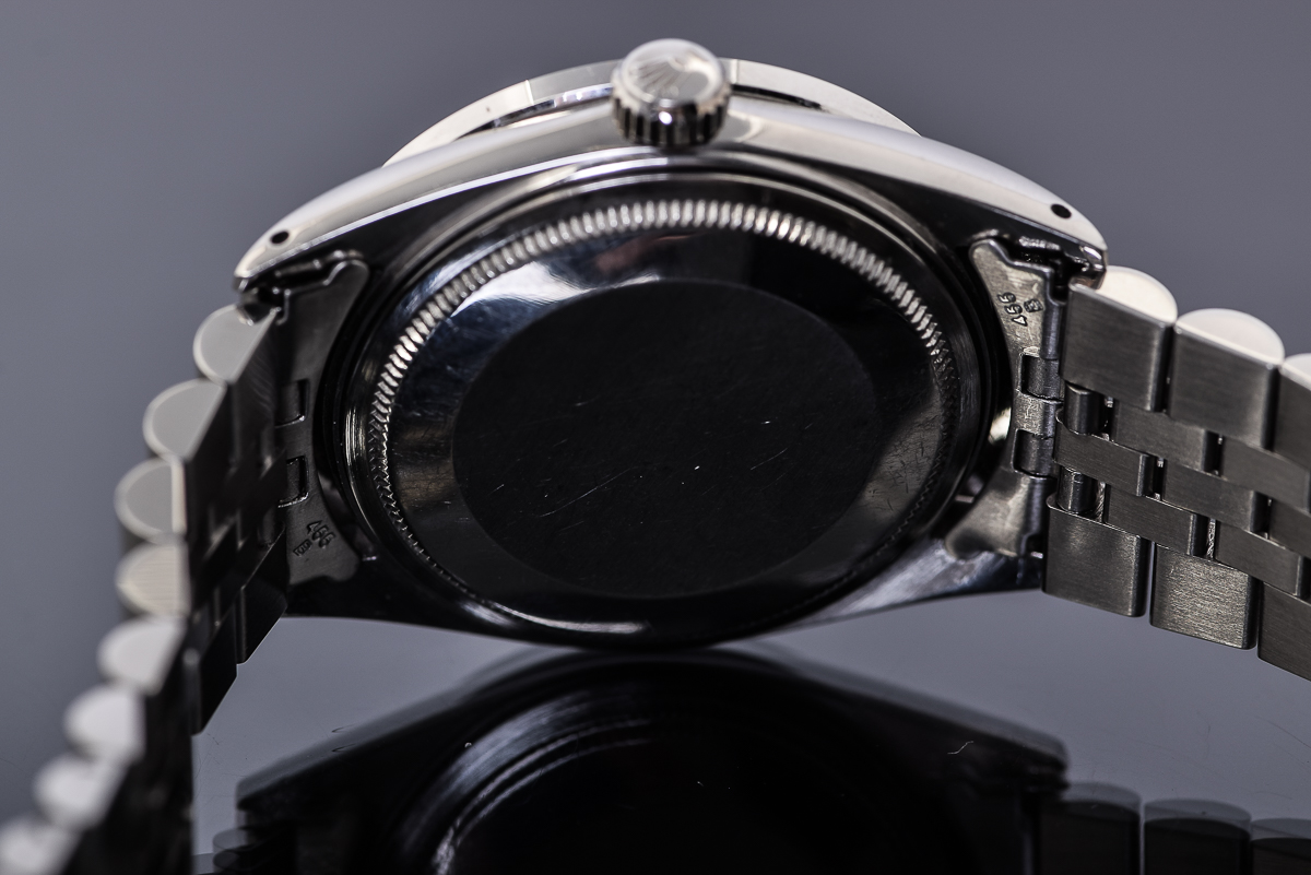 Men's Rolex Datejust Stainless Steel with Diamond Bezel Watch