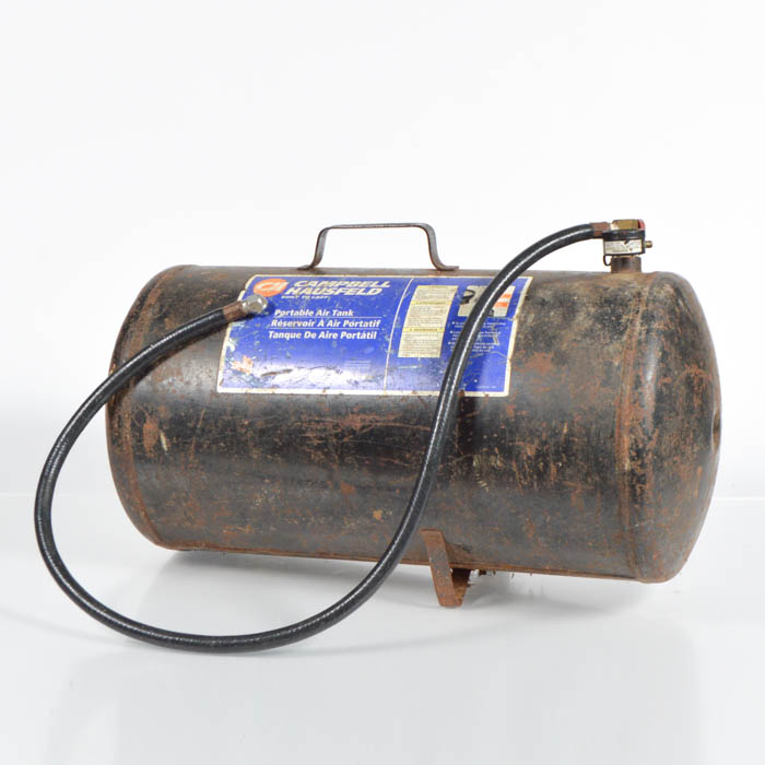 Vintage Campbell Hausfeld Portable Air Tank