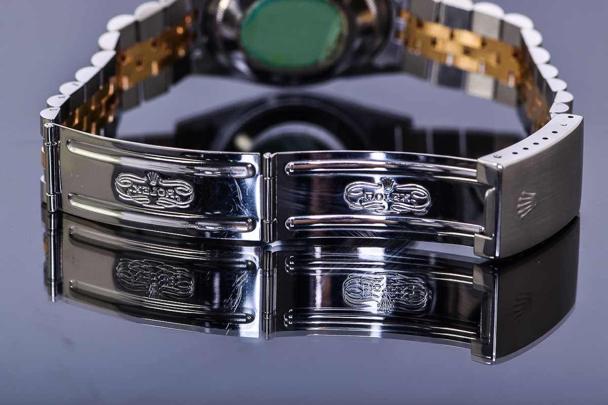 Men’s Rolex Datejust Two-Tone Stainless Steel and 18K Gold Diamond Watch