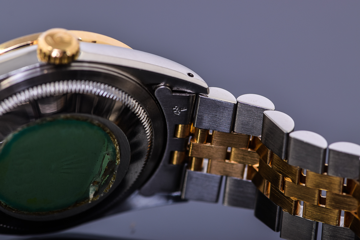 Men’s Rolex Datejust Two-Tone Stainless Steel and 18K Gold Diamond Watch