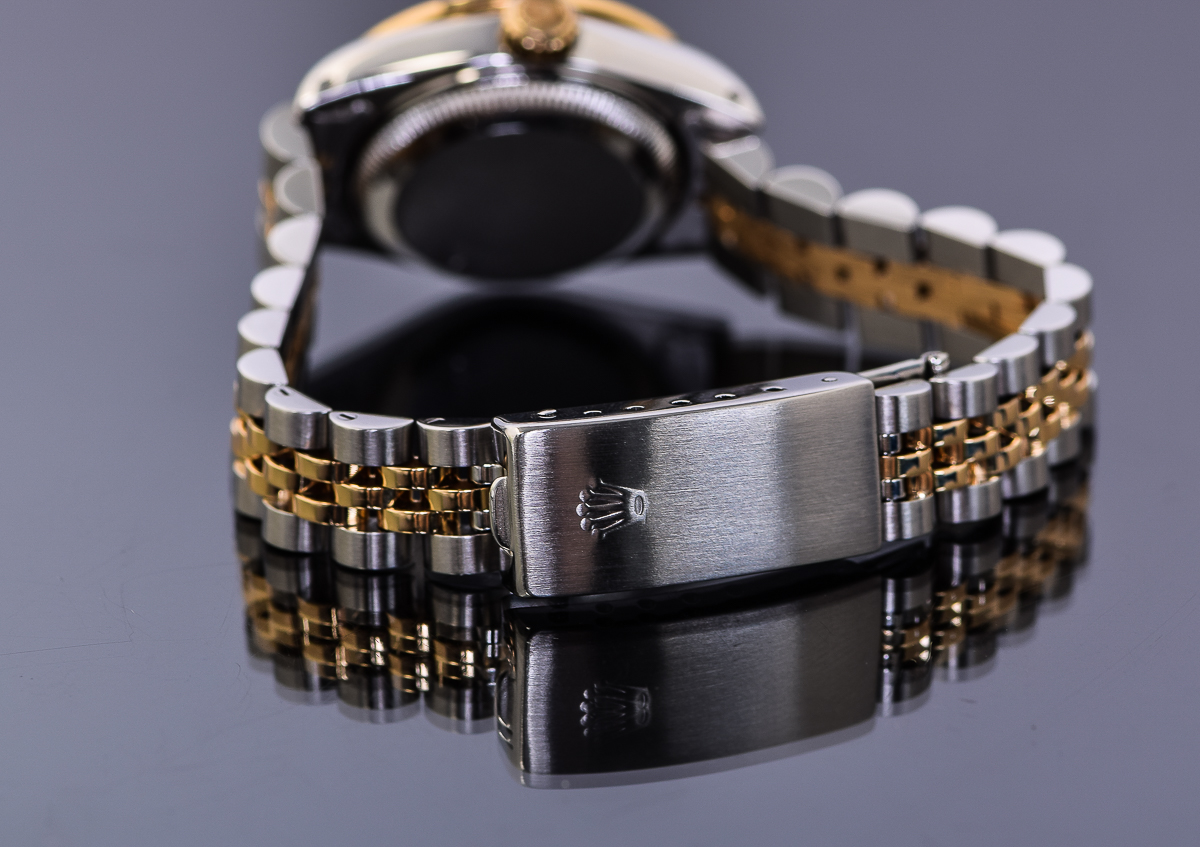 Women’s Rolex Datejust Two-Tone Stainless Steel & 18K Gold Diamond Watch