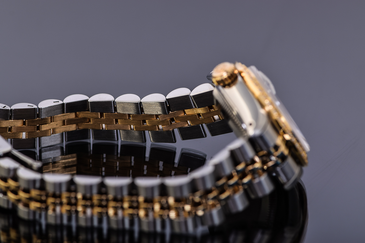 Women’s Rolex Datejust Two-Tone Stainless Steel & 18K Gold Diamond Watch