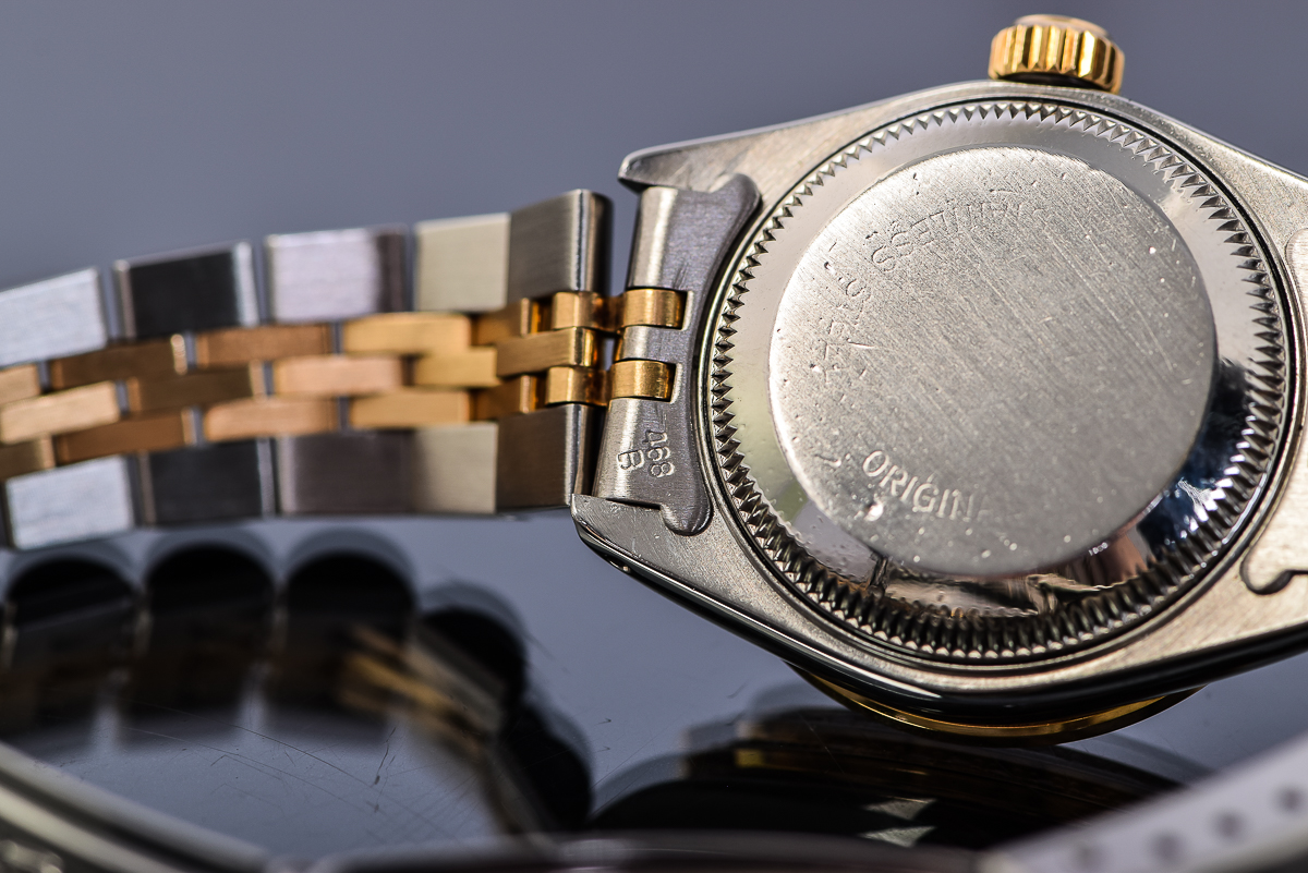 Women’s Rolex Datejust Two-Tone Stainless Steel & 18K Gold Diamond Watch