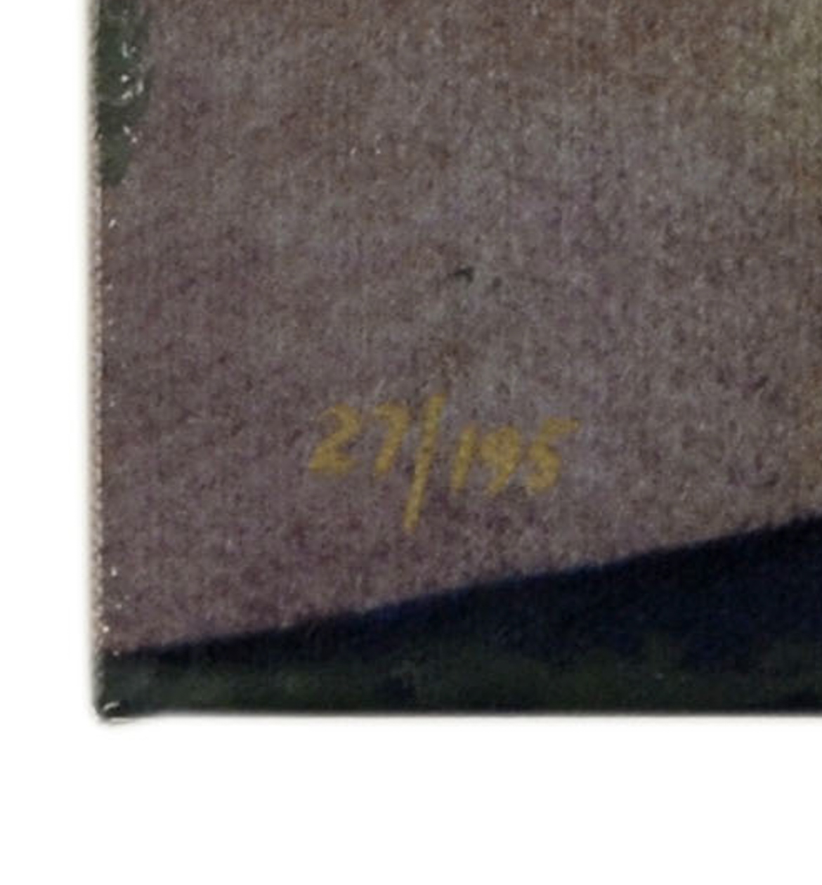 Toby Bluth "In Time to The Music" Giclee on Canvas