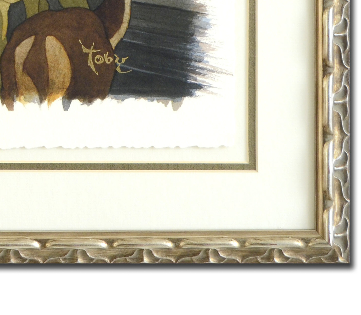 Toby Bluth "Tidying Up" Limited Edition Giclee on Paper