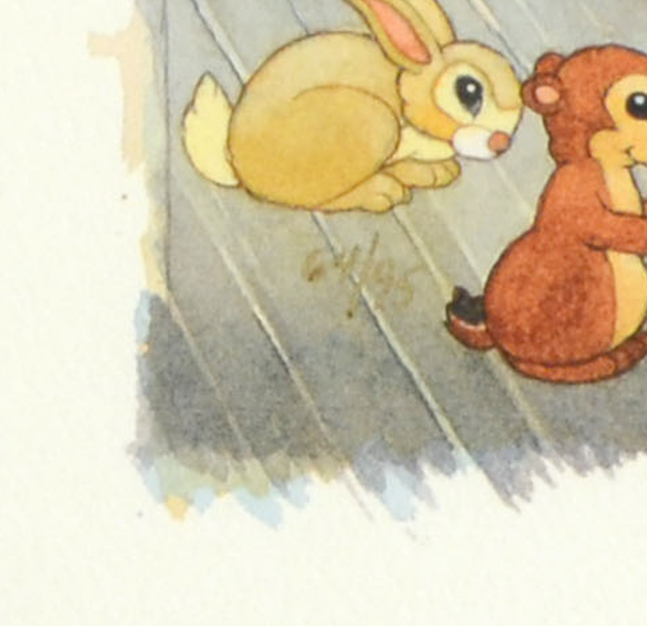 Toby Bluth "Tidying Up" Limited Edition Giclee on Paper