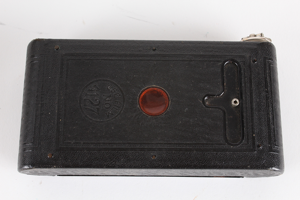 Collection of Vintage Kodak Cameras, Film, and Lloyd's Daylight Loader