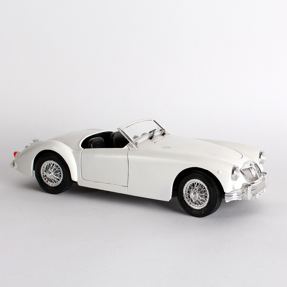Vintage Tonka Polistil White MGA Twin-Cam Model Car