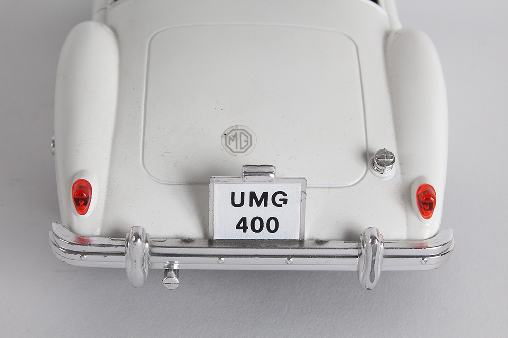 Vintage Tonka Polistil White MGA Twin-Cam Model Car