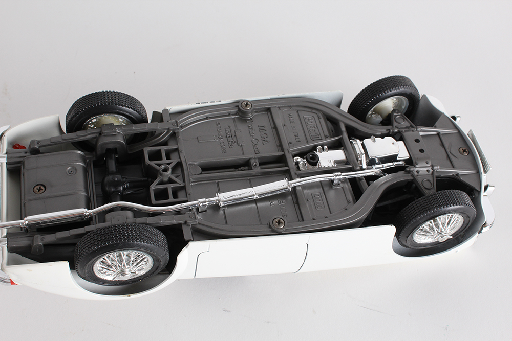 Vintage Tonka Polistil White MGA Twin-Cam Model Car