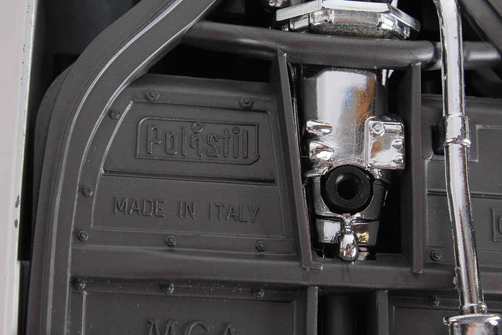 Vintage Tonka Polistil White MGA Twin-Cam Model Car