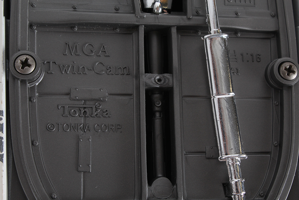 Vintage Tonka Polistil White MGA Twin-Cam Model Car