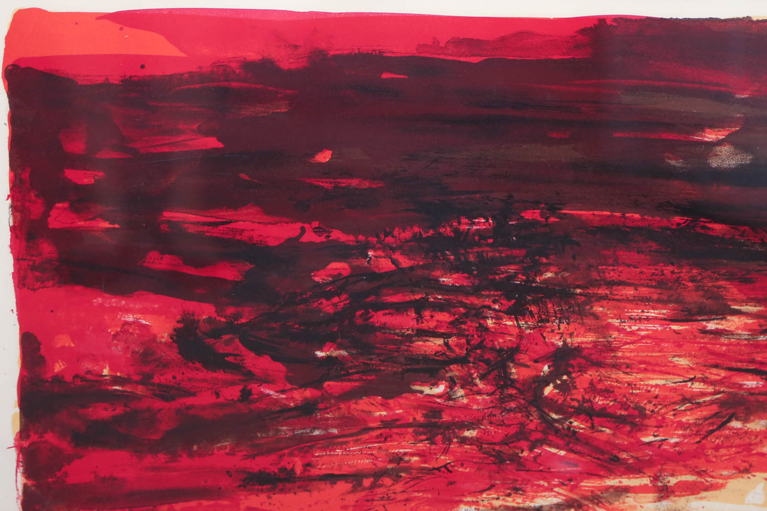 Zao Wou-Ki Signed Artist's Proof Lithograph