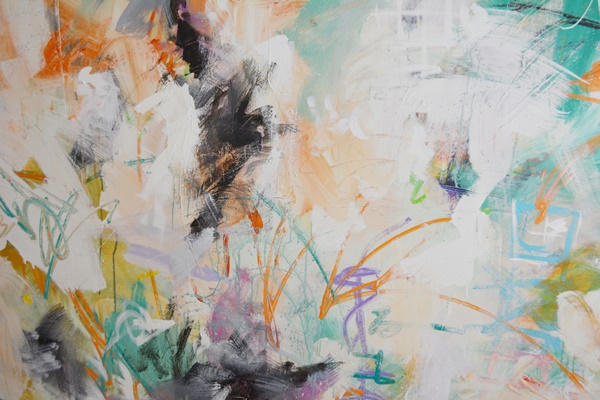 David Steiner Original Abstract Oil Painting