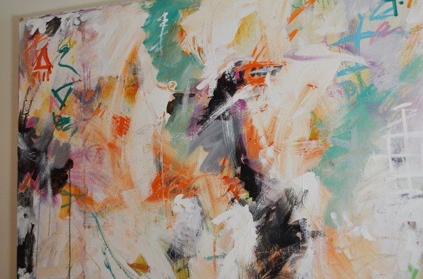 David Steiner Original Abstract Oil Painting