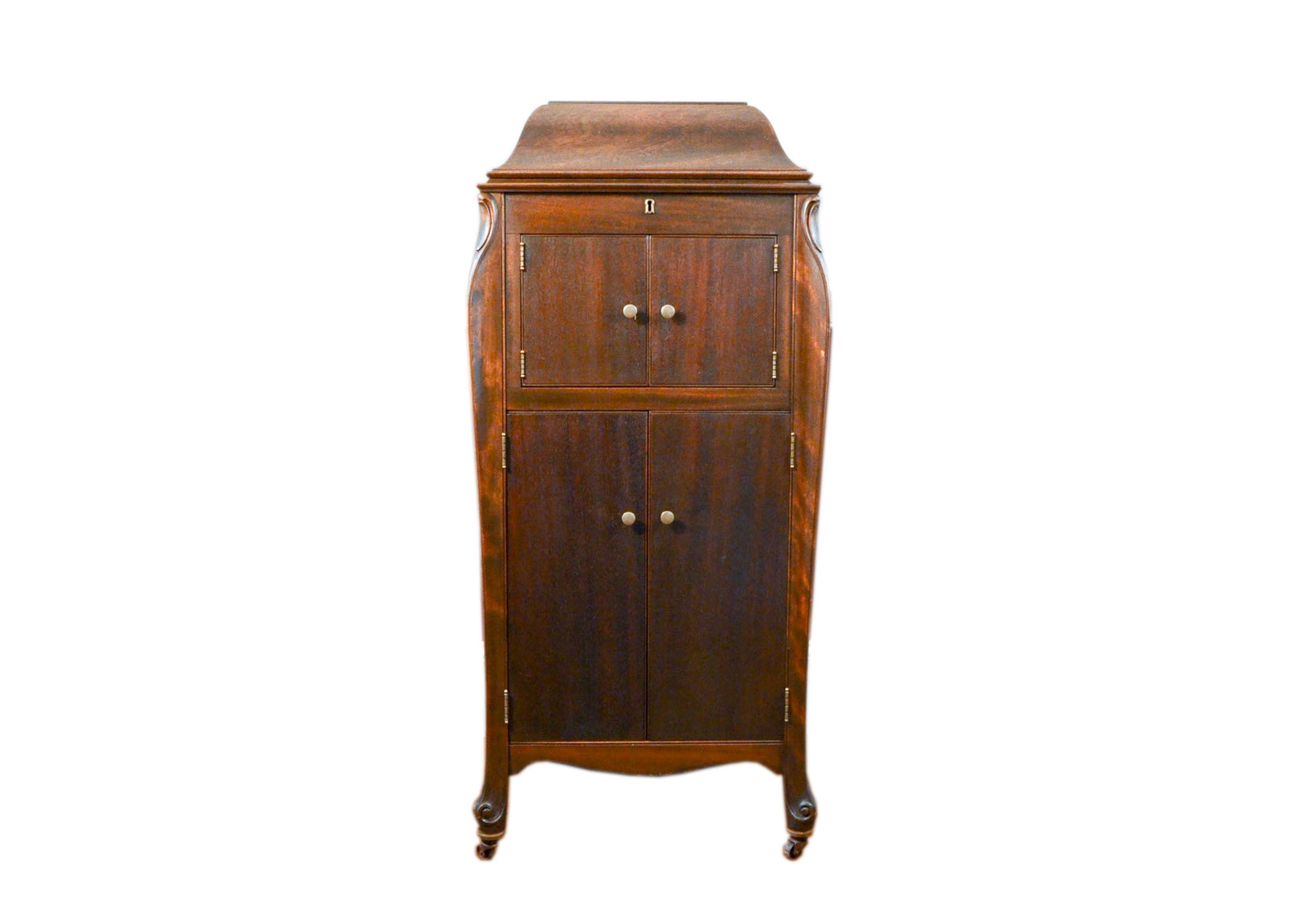 Antique Converted Gramophone Liquor Cabinet