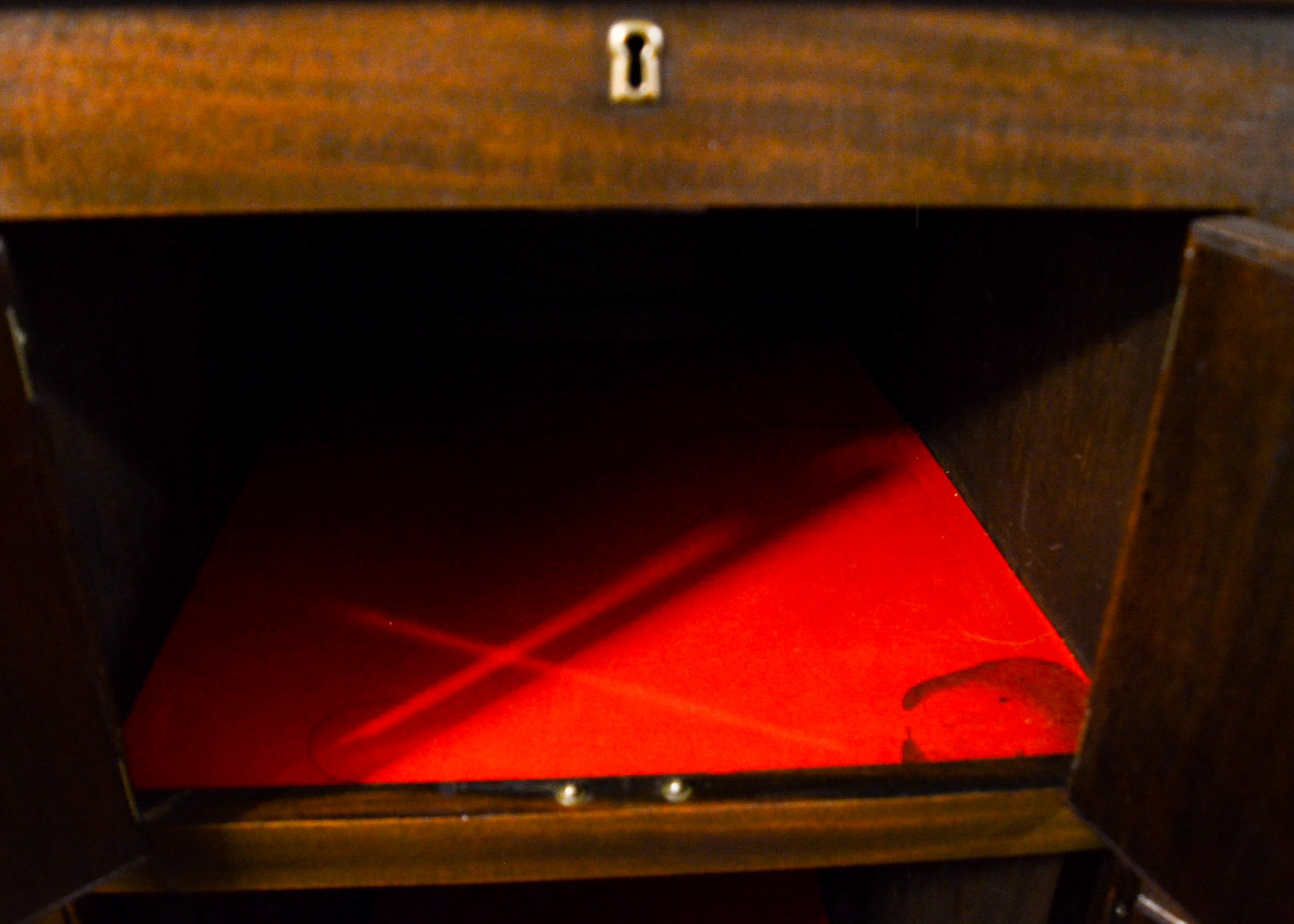 Antique Converted Gramophone Liquor Cabinet