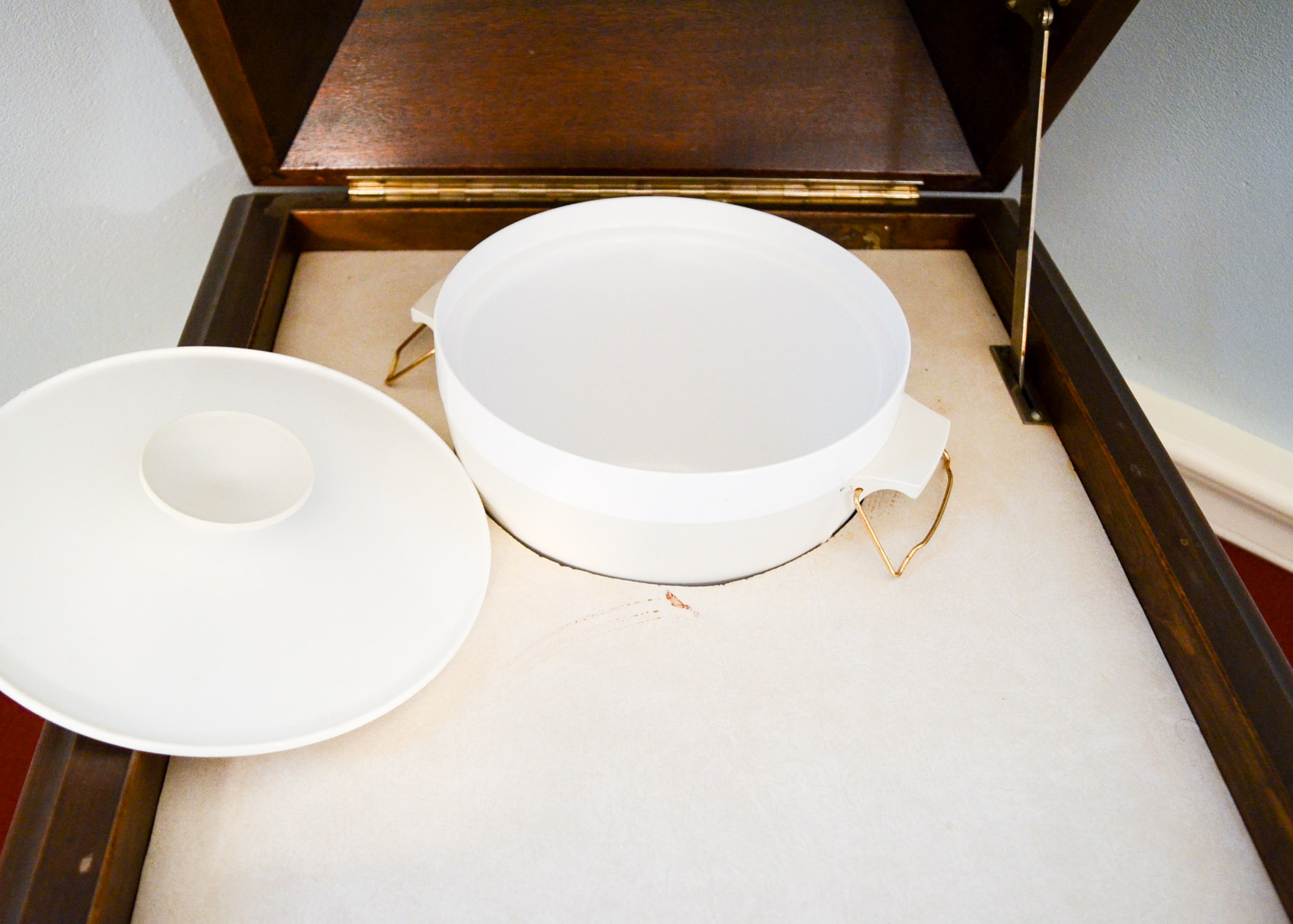 Antique Converted Gramophone Liquor Cabinet