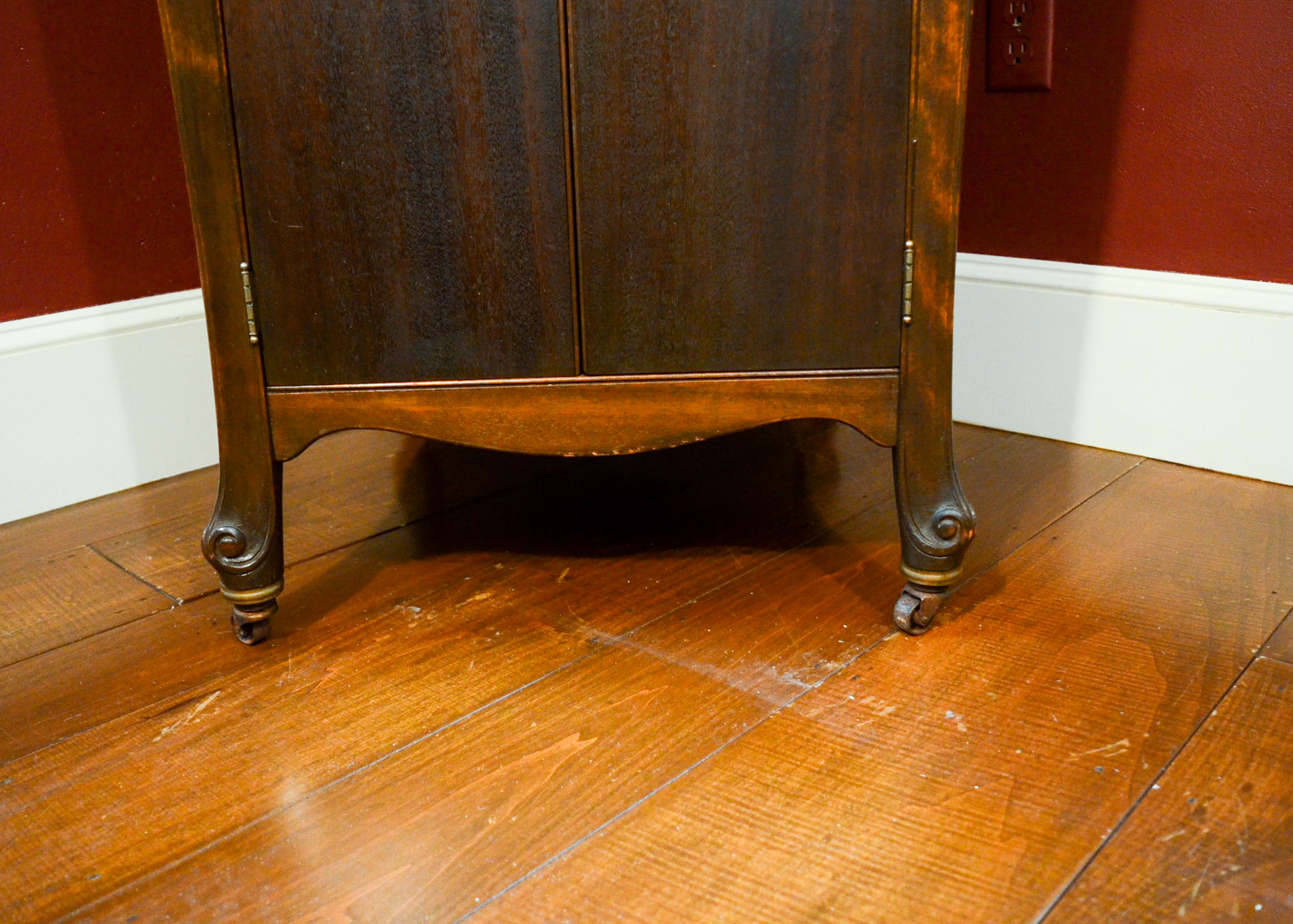 Antique Converted Gramophone Liquor Cabinet