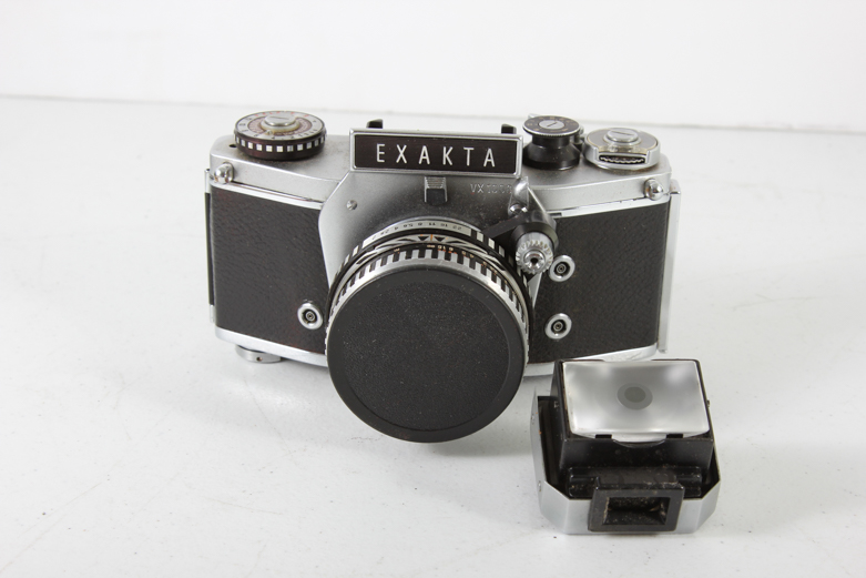 Vintage Exakta 35mm Camera and Accessories