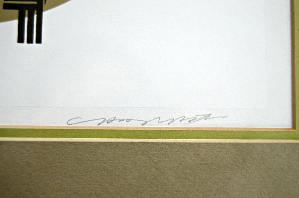 Charley Harper Signed Limited Edition Serigraph "Down Under"