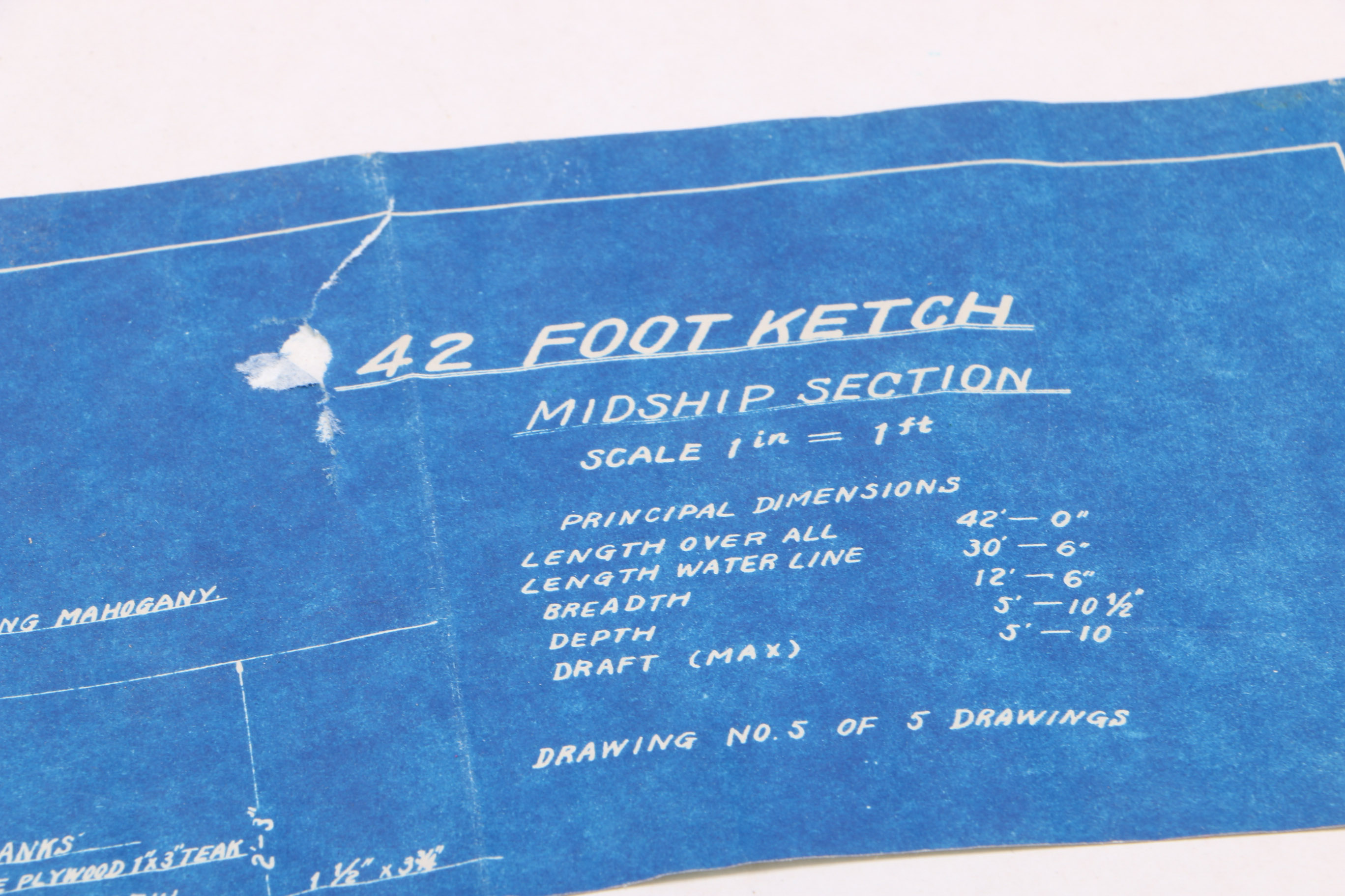 Sailboat Blueprint Collection