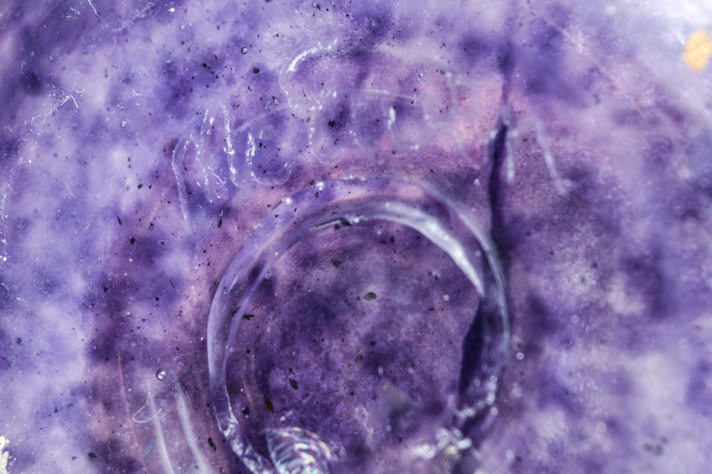 McEwen Signed Hand Blown Art Glass Vase