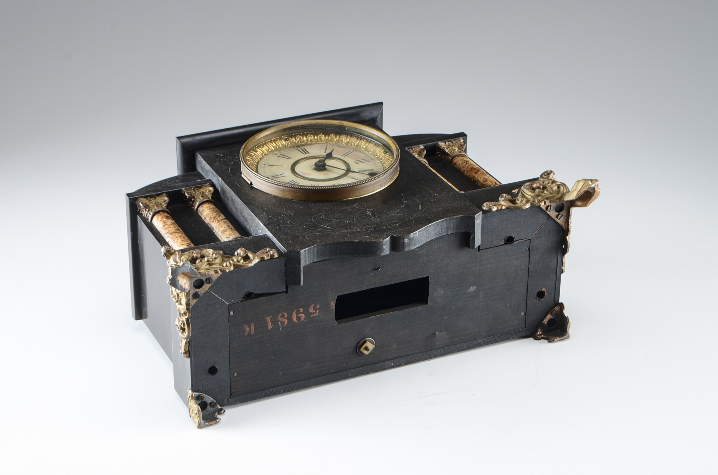 Antique Seth Thomas Co. "Adamantine" Mantel Clock