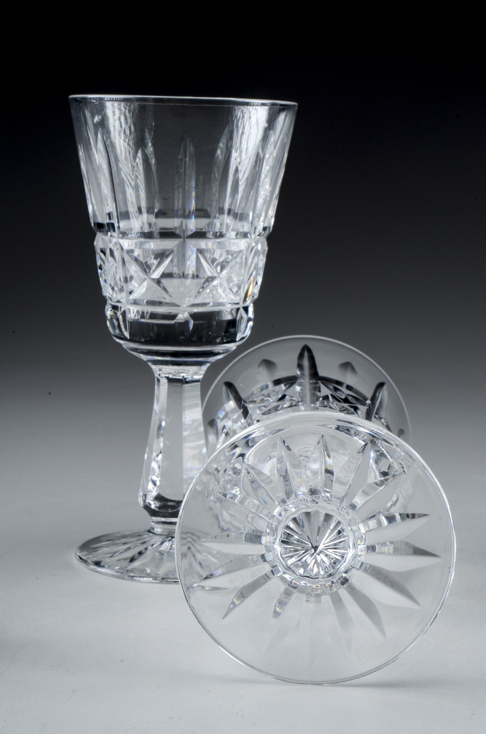 Waterford Crystal Set Of "Kylemore" Cordial And Brandy Glasses