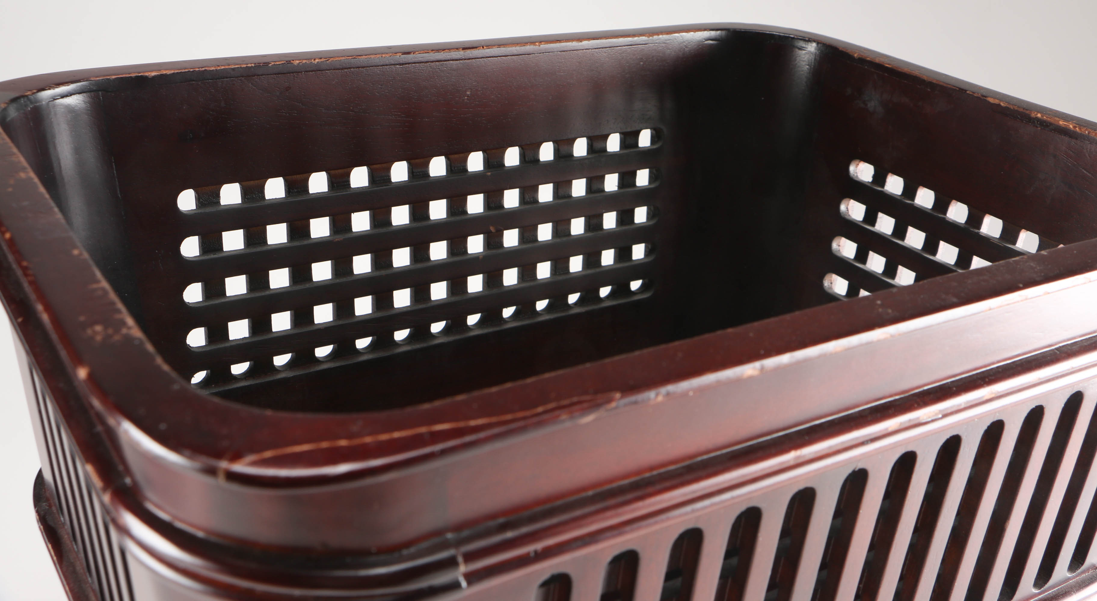 Wooden Waste Basket
