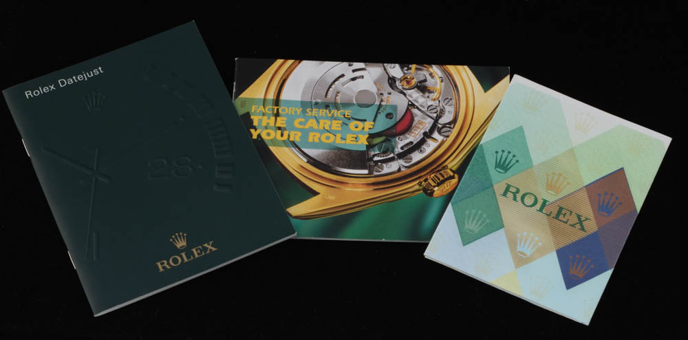 Women's Rolex Datejust Stainless Steel and 18K White Gold 79174 Black MOP Dial Automatic Watch