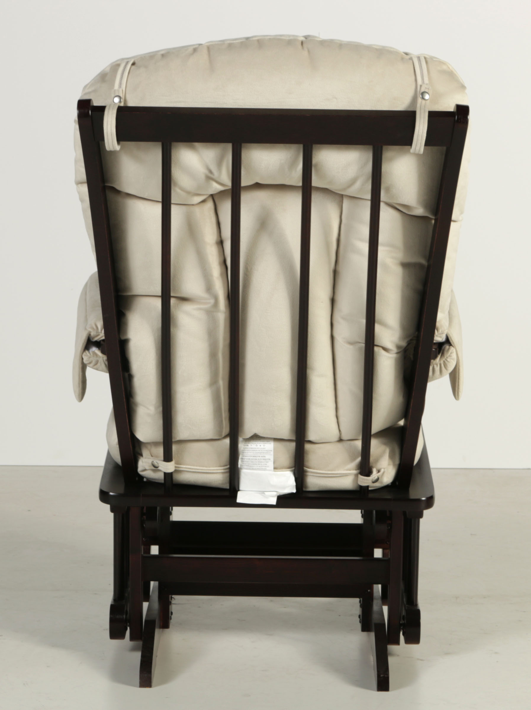 Dutailier Wooden Glider Chair with Ottoman