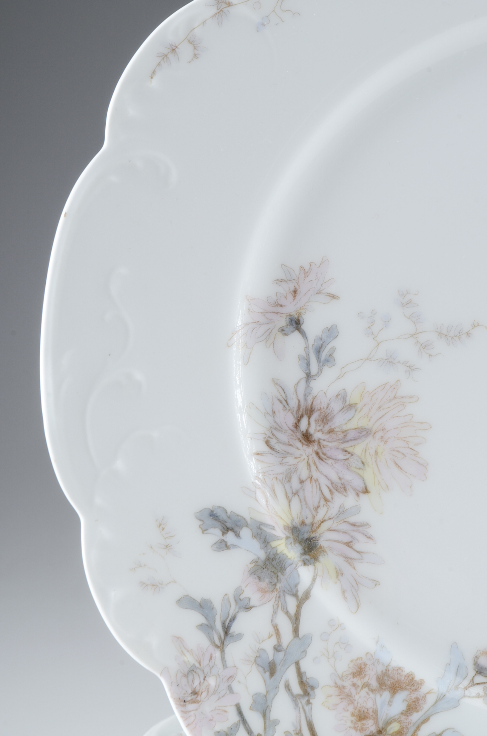 Antique Haviland Limoges Porcelain Luncheon Plates