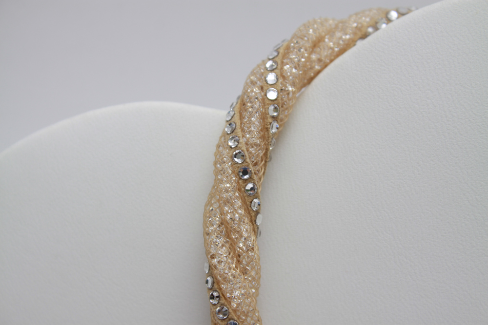 Swarovski "Stardust" Twist Wrap Bracelet