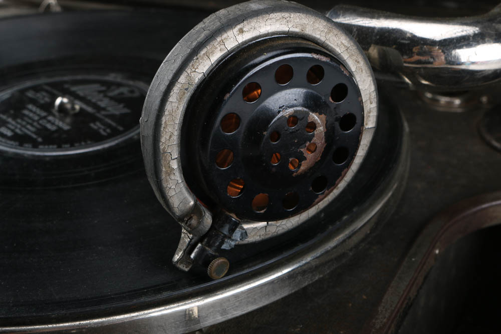 1930s Portable Suitcase Record Player