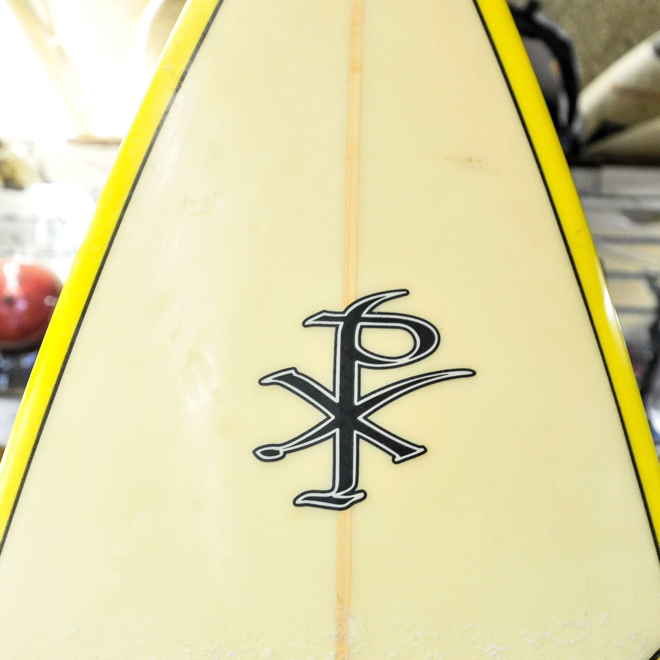 Lance Ebert 'Poi' Surfboard with Signature