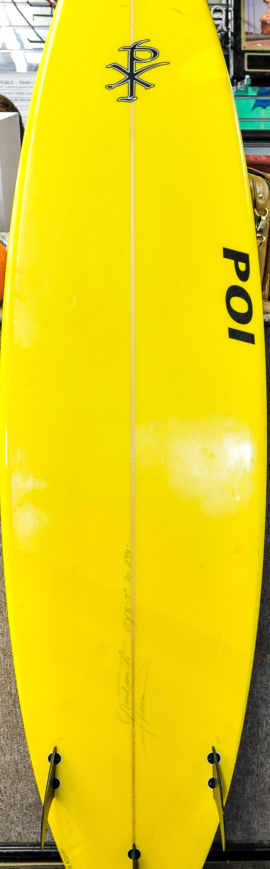 Lance Ebert 'Poi' Surfboard with Signature