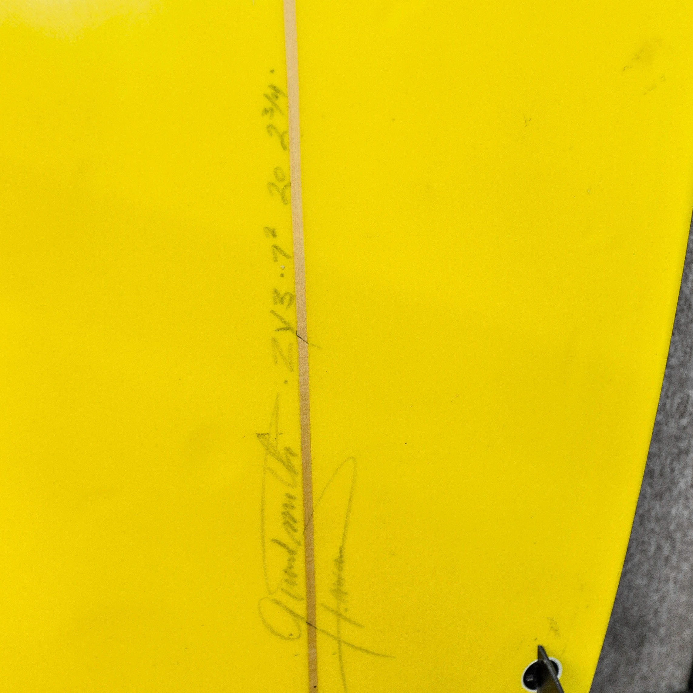 Lance Ebert 'Poi' Surfboard with Signature