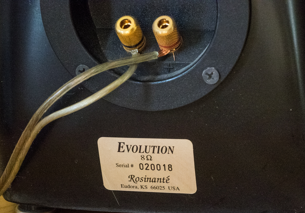Handcrafted Ric Cummins Evolution Rosinate Speakers