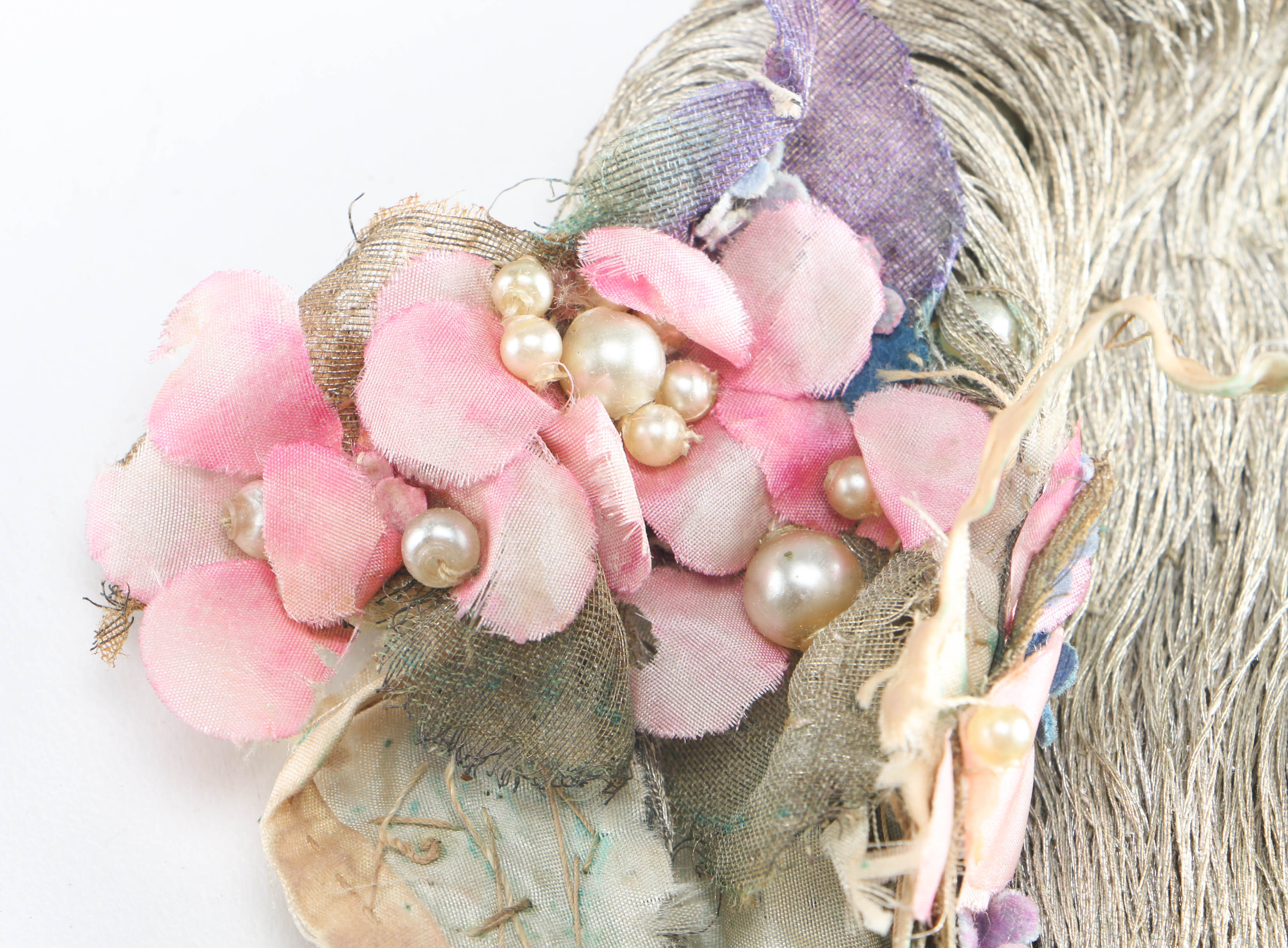 Vintage Handmade 1920s Wig