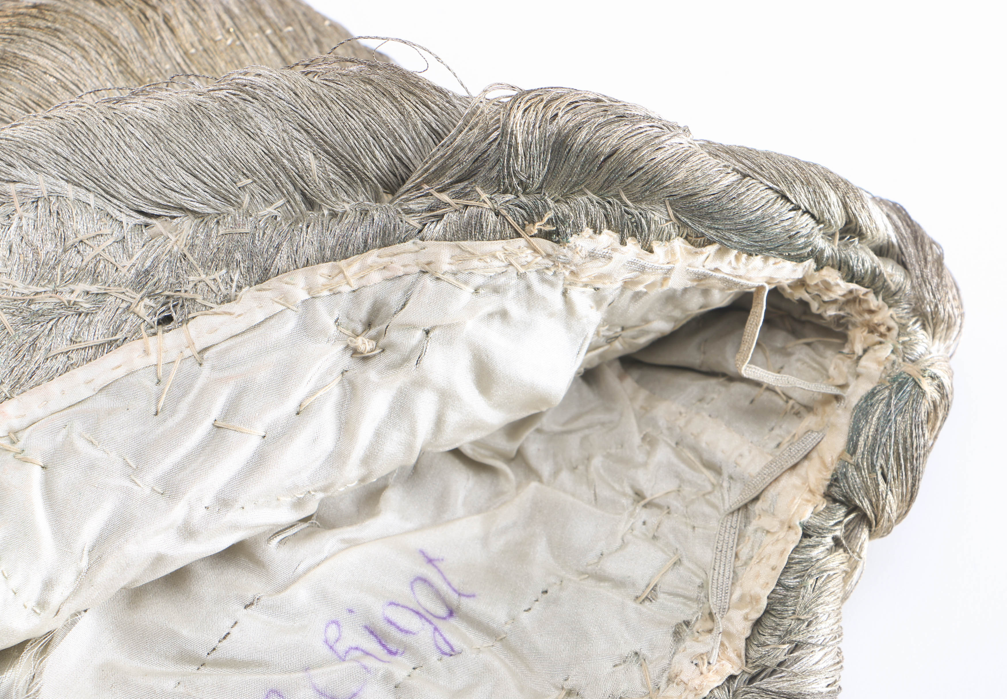 Vintage Handmade 1920s Wig