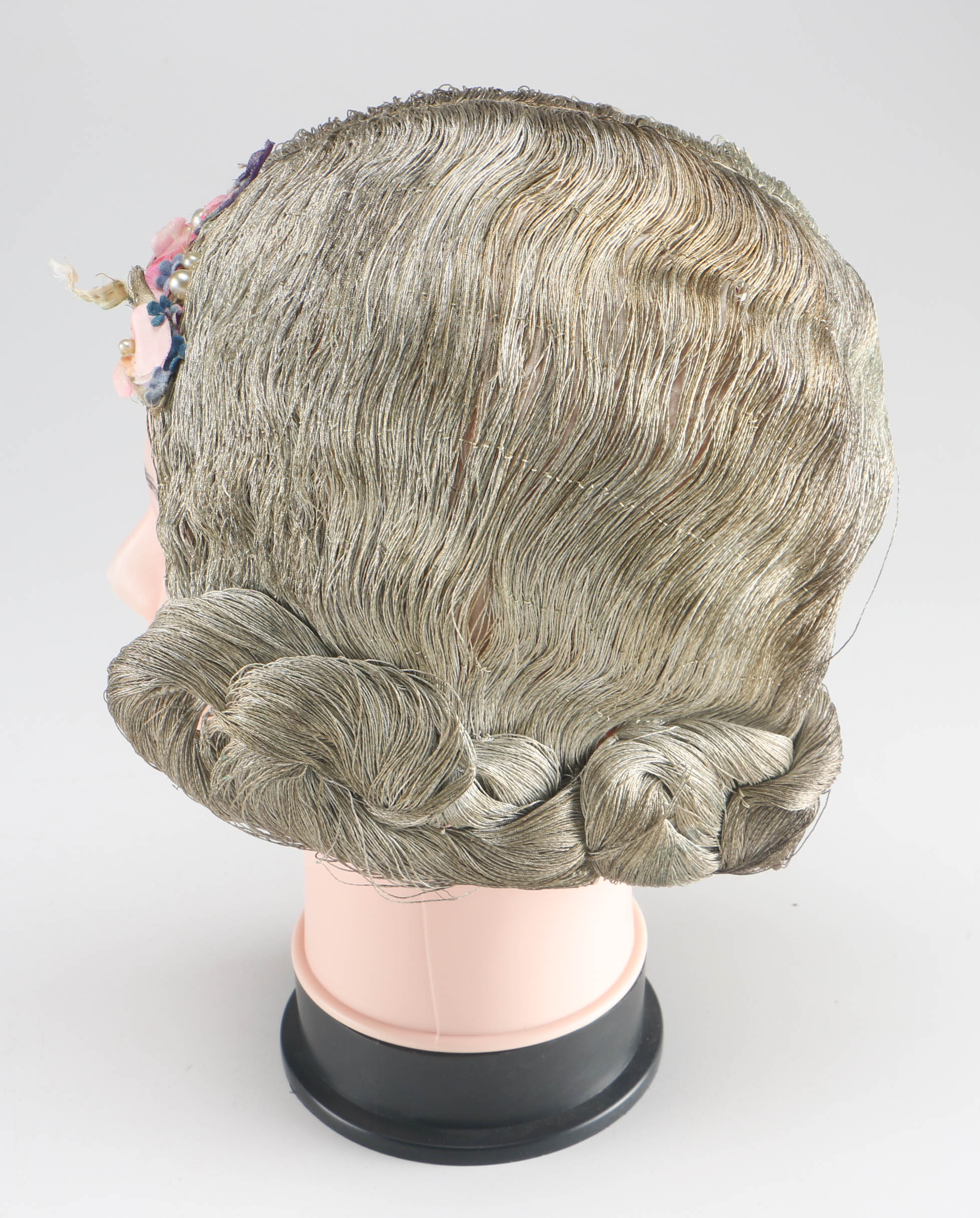 Vintage Handmade 1920s Wig