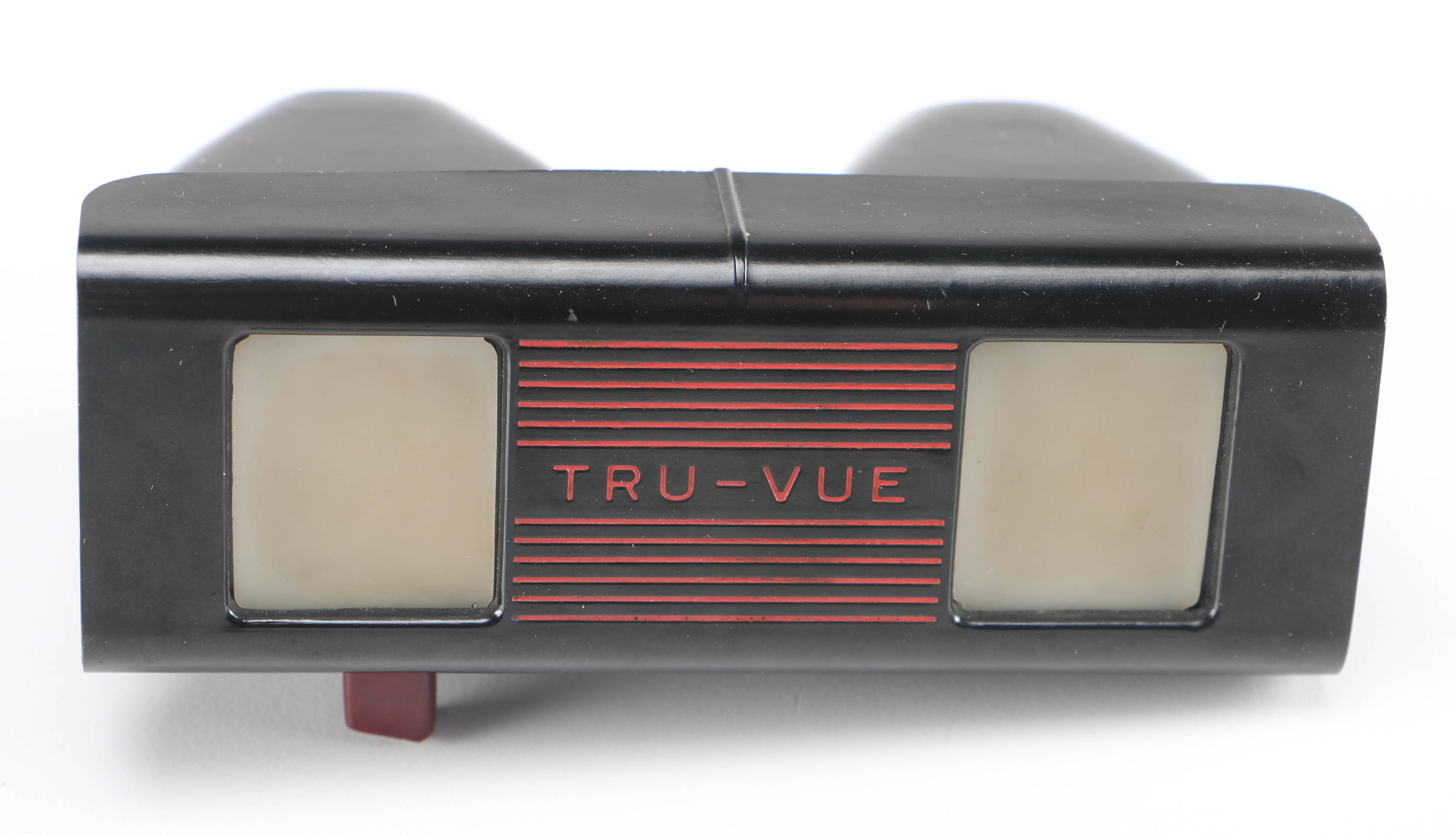 Vintage Tru Vue Viewer with Films in Library Case