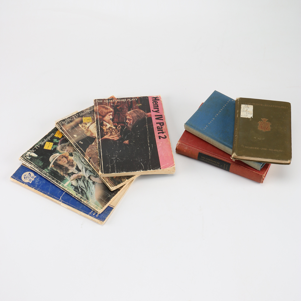 Collection of Vintage Shakespeare Plays and Books