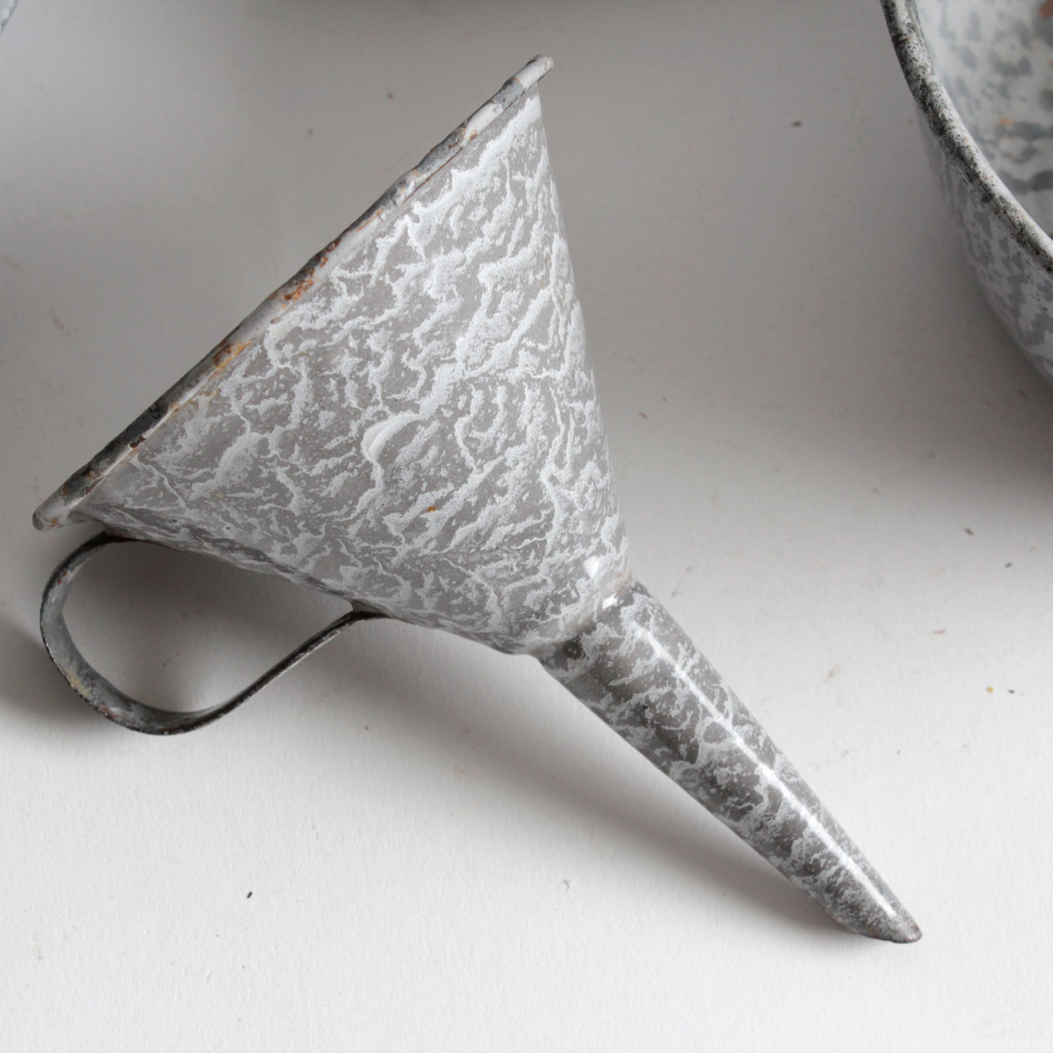 Vintage Gray Granite Ware Selection