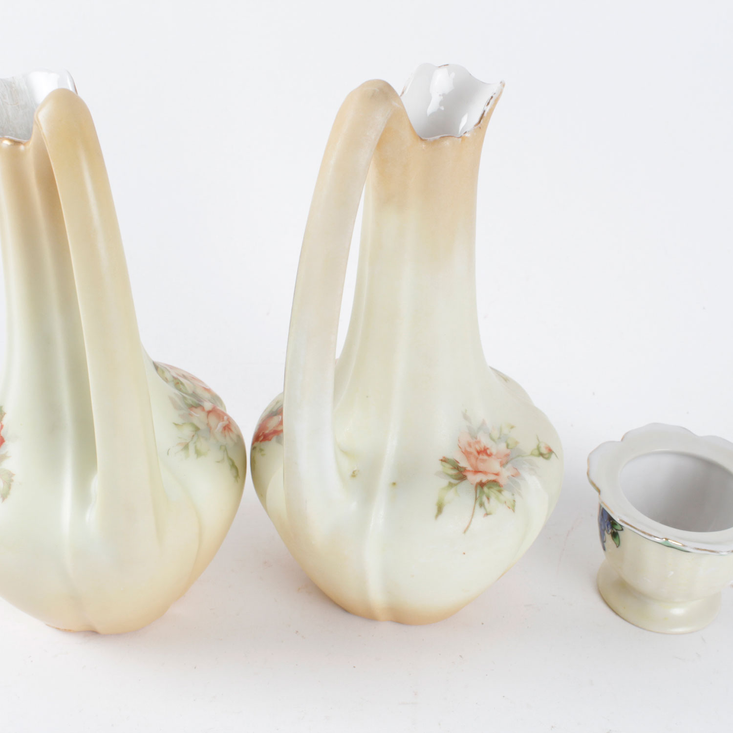 Three Vintage Porcelain Vessels
